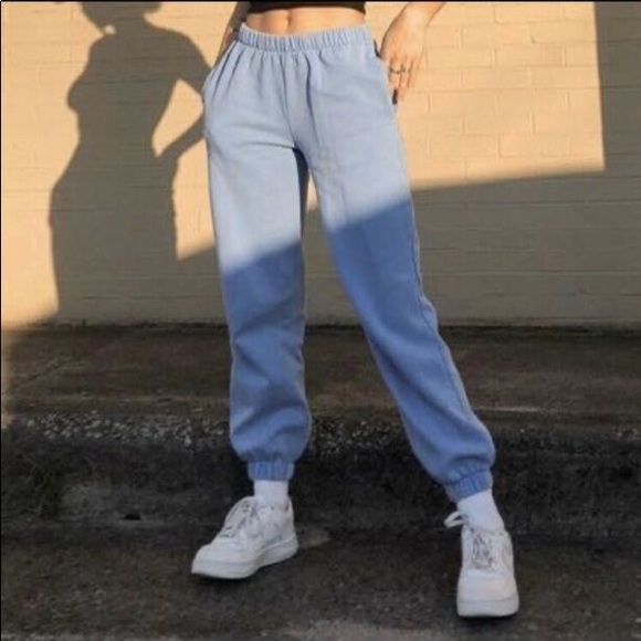 Brandy Melville Pants - LAST CHANCE blue rosas - brandy melville